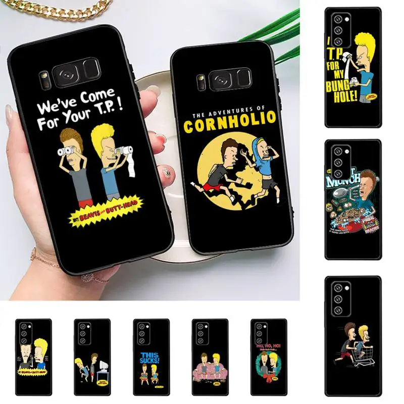 

Beavis And Butthead Phone Case For Samsung Galaxy Note 10Pro 20ultra cover for note 20 note10lite M30S