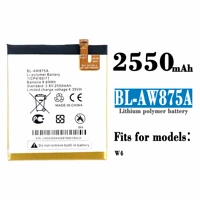 compatible for tecno w4 bl aw875a 2550mah phone battery series