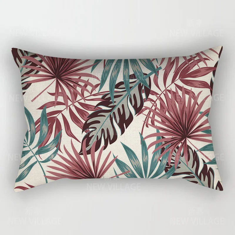 

Декоративная наволочка из полиэстера Green Plant Leaf