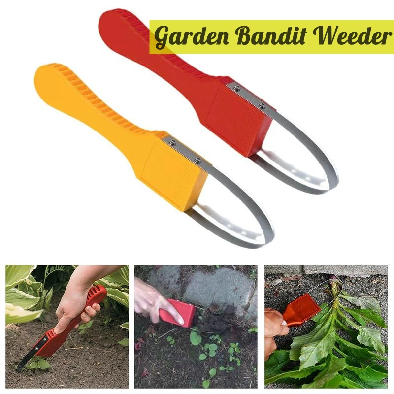 

Garden Bandit Weeder Plastic Iron Garden Tool Garden Weeder Hand Weeding Removal Cutter Dandelion Puller Tools