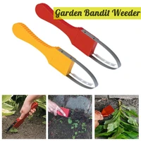 garden bandit weeder plastic iron garden tool garden weeder hand weeding removal cutter dandelion puller tools