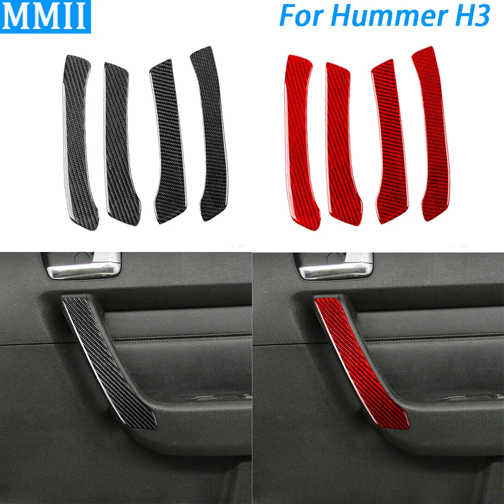 

Внутренняя Панель подлокотника из углеродного волокна для Hummer H3 2006-2007, декоративная крышка, аксессуары для украшения интерьера автомобиля, наклейка