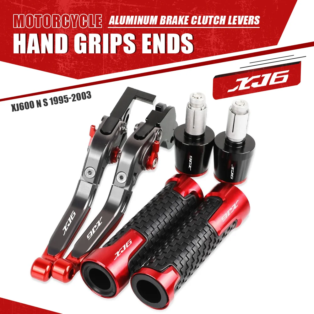 

Motorcycle Brake Clutch Levers Handlebar Hand Grips ends For YAMAHA XJ600 N S 1995 1996 1997 1998 1999 2000 2001 2002 2003