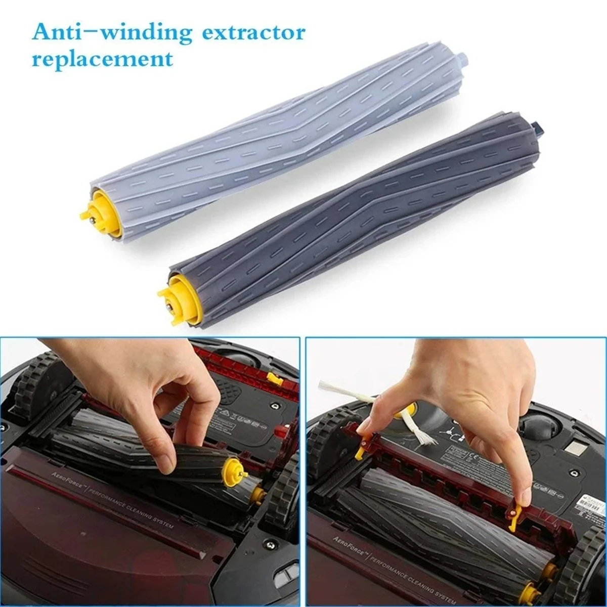 Основные роликовые щетки для iRobot Roomba 800 900 серии 805 864 871 891 960 961 964 980 запчасти