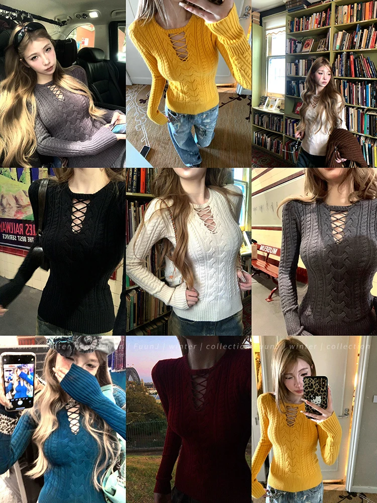 Seeslim Hotsweet свитера для женщин осень-зима трикотаж с длинными рукавами пуловер