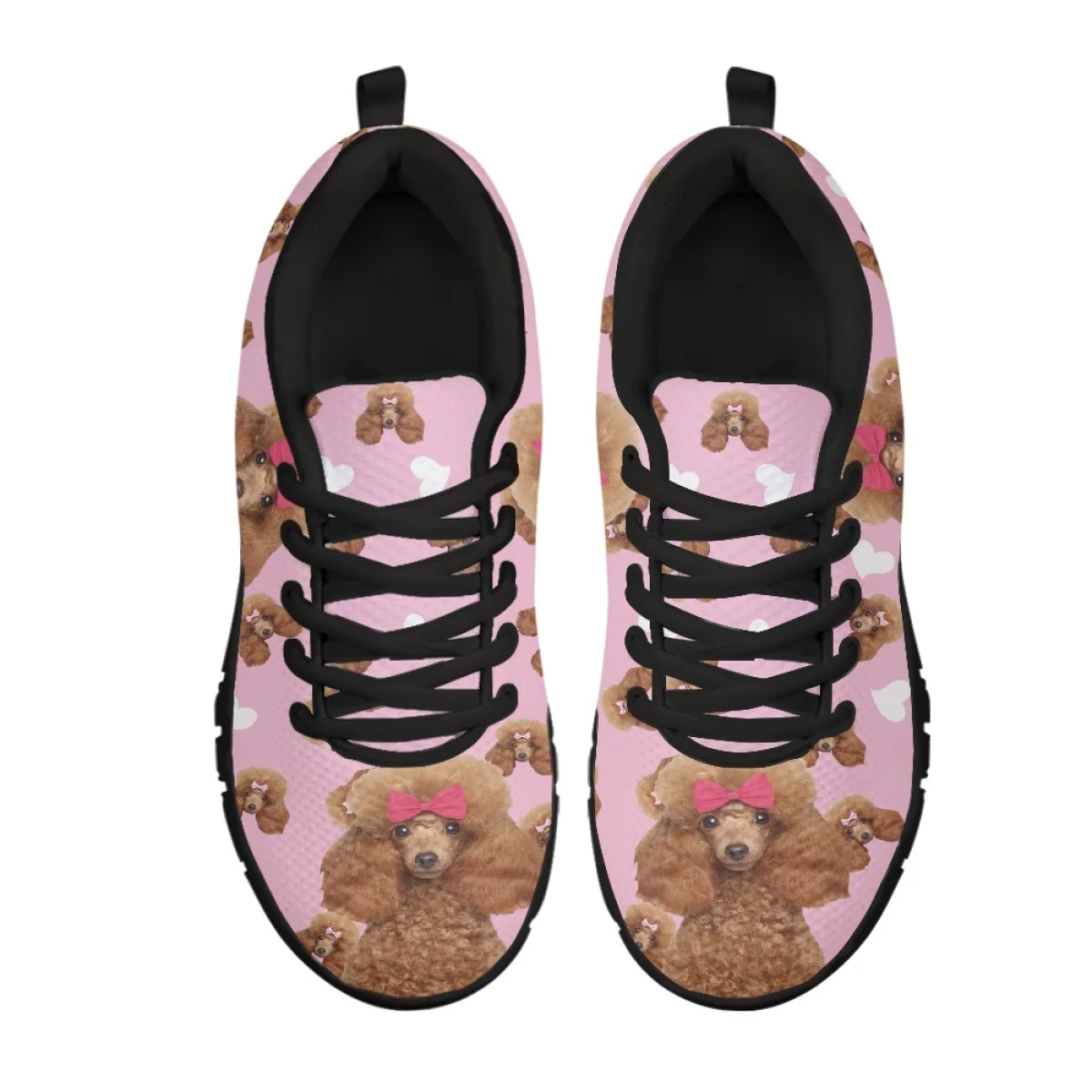 

Милая женская уличная спортивная обувь INSTANTARTS с розовым бантом, легкая повседневная обувь на шнуровке, Повседневная прогулочная обувь для женщин