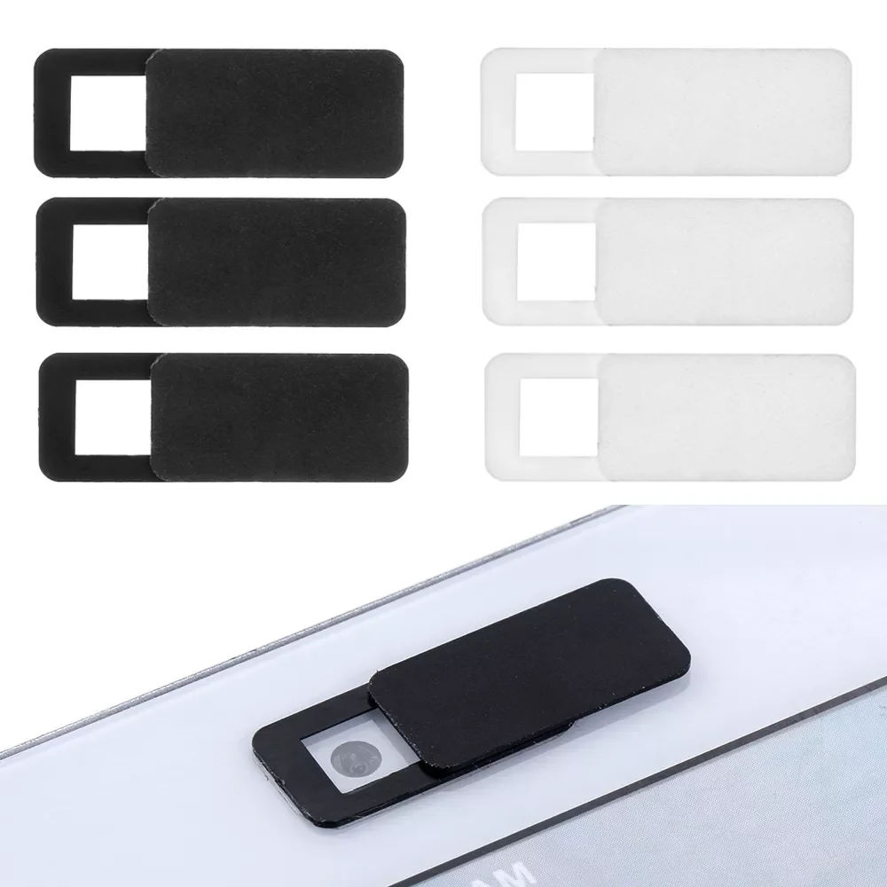 

Universal Ultra Thin Slider Shutter Privacy Protection Camera Sticker Metal Webcam Cover For Laptop Smartphone Computer Webcam