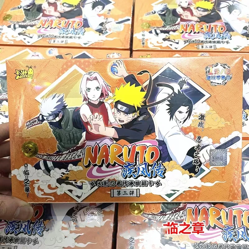 

KAYOU Anime Naruto Cards Full Set Series Collection Cards Hyuga Hinata Haruno Sakura Uchiha Sasuke Rare Cards Kids Gifts Toys