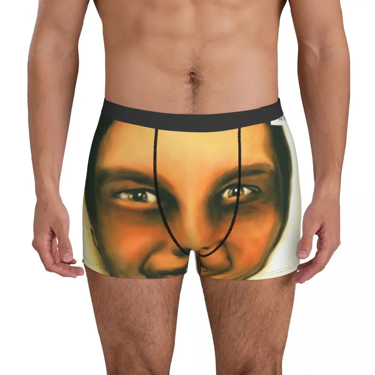 Мужские трусы-боксеры Aphex Классические трусики с забавным лицом 3D мешочек