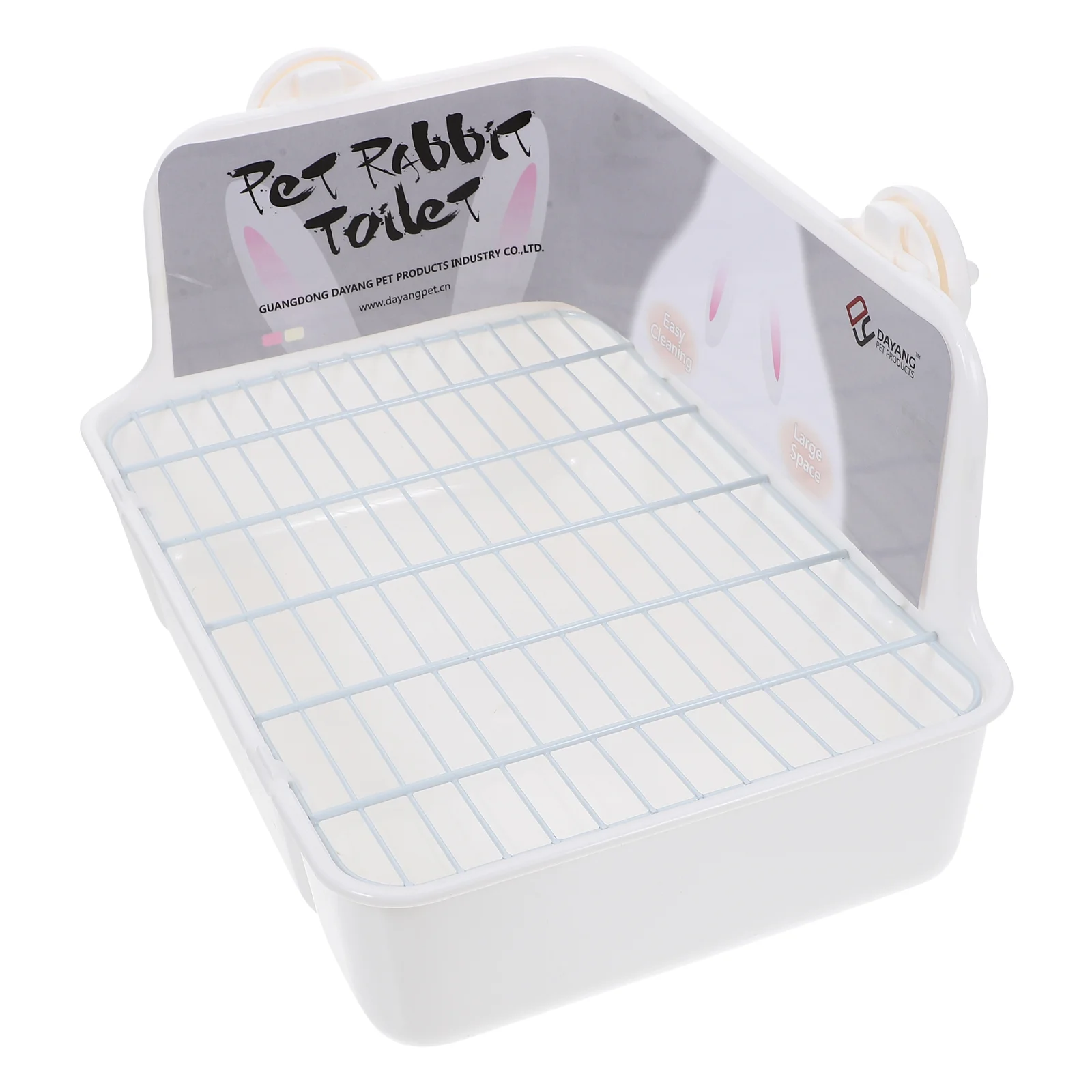 

Pet Indoor Bunny Potty Tray Dog Toilet Trainer Plastic Rabbit Hamster Litter Pan Dogs