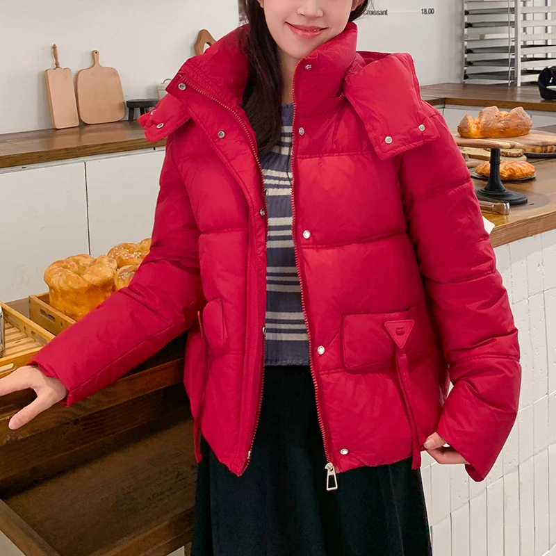 Новая повседневная модная женская зимняя парка для женщин 2024 пальто толстая