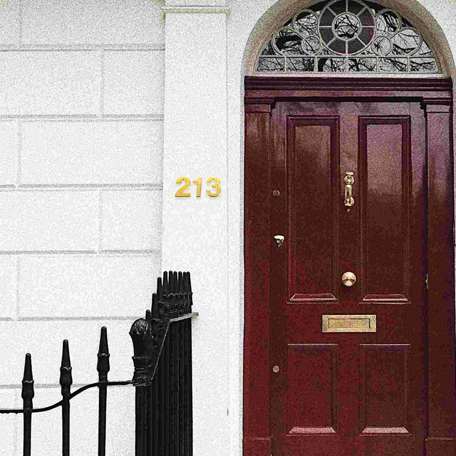 

10 шт., акриловые многофункциональные цифры-почтовые ящики