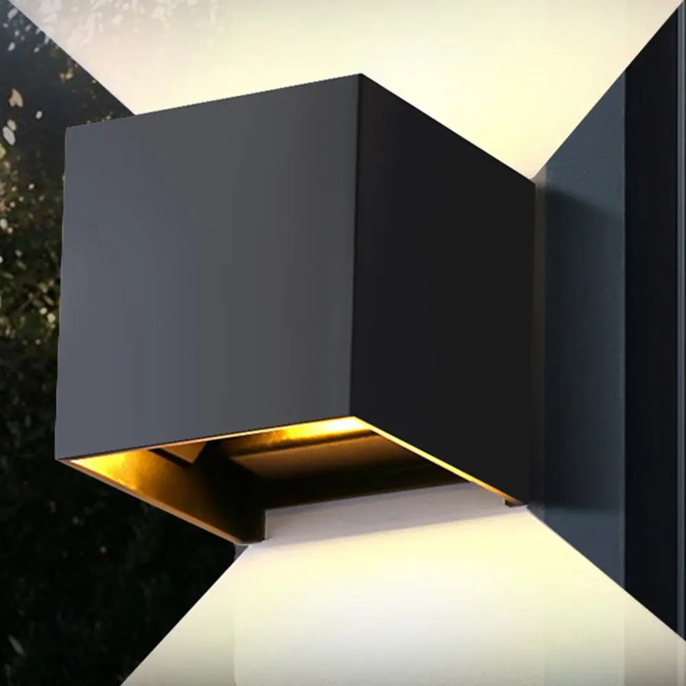 

New Lamp Indoor Outdoor Sconce Lighting Aluminum 6 LEDs Up Down Wall Lights