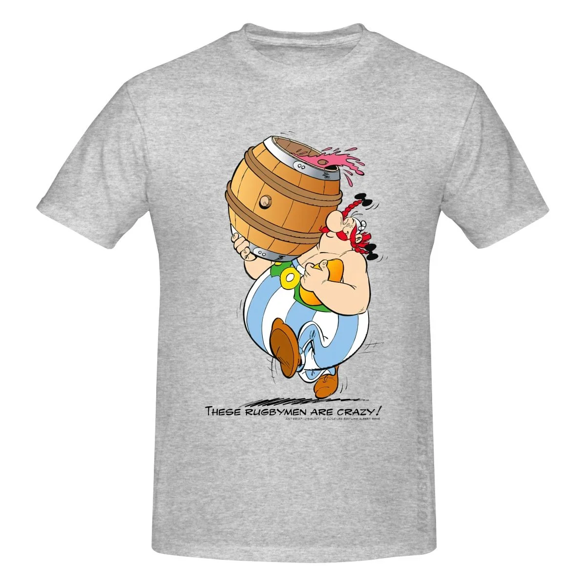 

Asterix Obelix These Rugby Are Crazy T Shirt Clothing Graphics Tshirt Short Sleeve Sweatshirt undershirt Unisex T-shirt Tee
