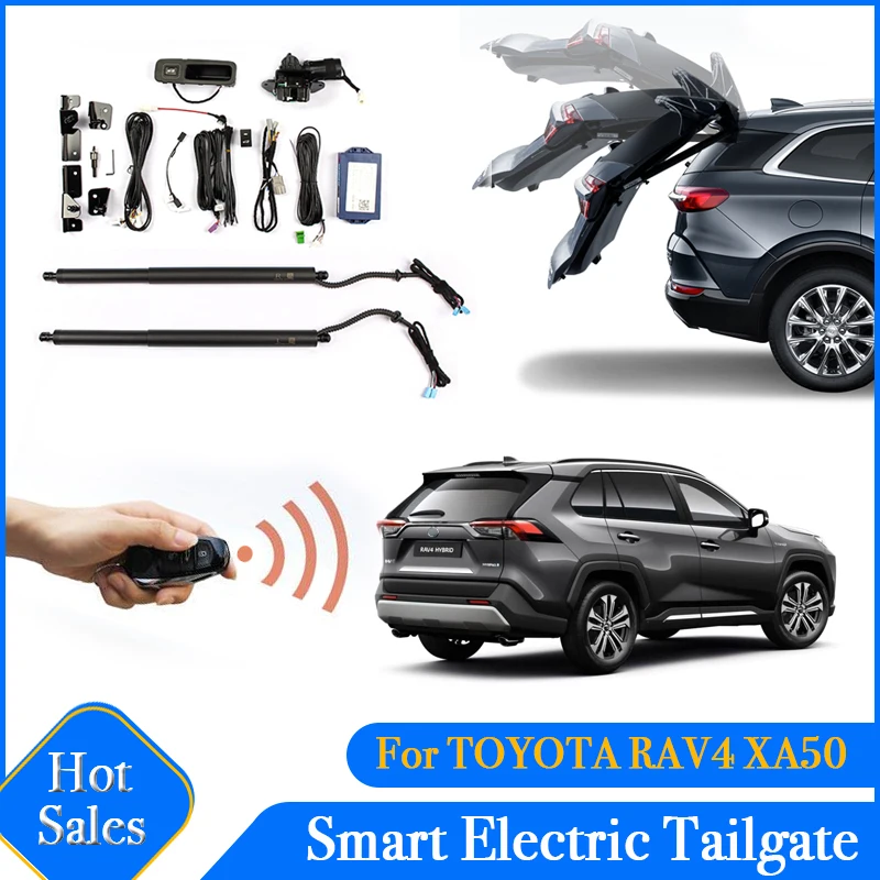 

Car Power Trunk Opening Electric Suction Tailgate Intelligent Tail Gate Lift Strut For TOYOTA RAV4 XA50 2018~2022 Special