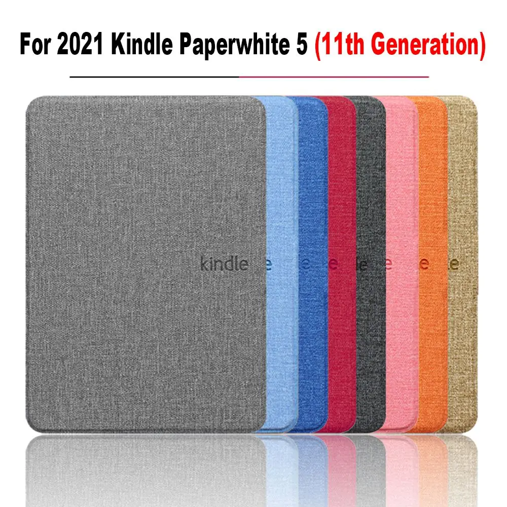 

Protective Shell Magnetic Folio Case Smart Cover PU Leather 6.8 Inch For Kindle Paperwhite 5 11th Generation 2021