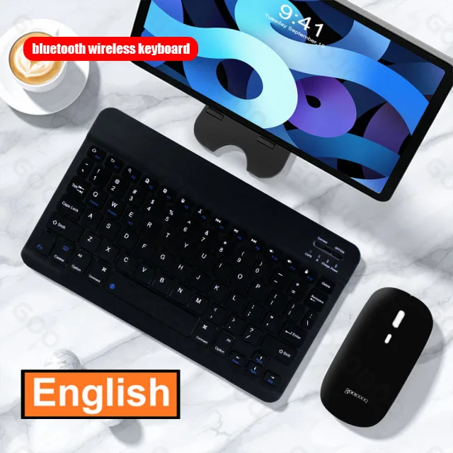 

Bluetooth Wireless Keyboard And Mouse 2.4GHz Low Noise Fast Rebound Portable Keyboard For IOS Android Microsoft Smart Phone