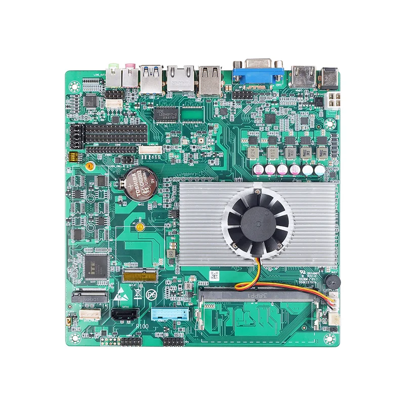 Промышленная материнская плата Piesia Mini ITX с процессором Intel ...