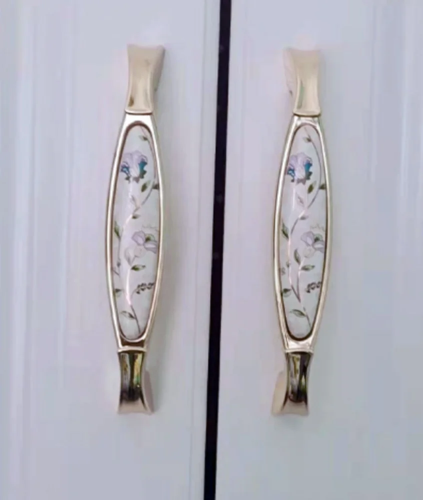 96 дюймов 128 мм современный модный керамический шкаф с сельским принтом дверная