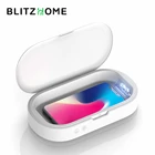 Blitzhome телефон, многофункциональный УФ стерилизатор, портативный УФ-диффузор для ароматерапии, стерилизация