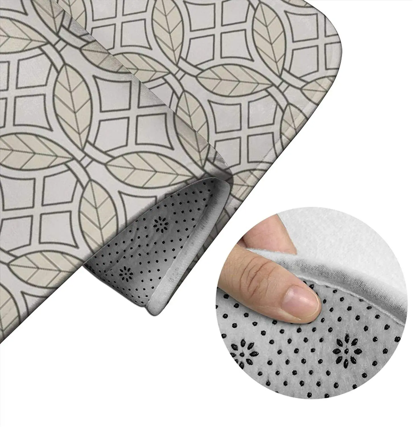 

Yellow Leaves Art Deco Bathroom Mat Sets 3 Piece Set Rugs Memory Foam Mat Set Toilet Seat Cover Bath Mat lid Cover