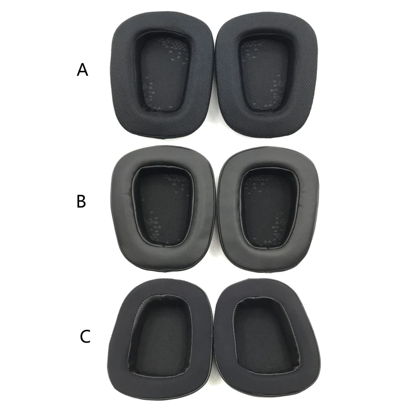 

Replaceable Memory Foam Headphone Earpads Compatible with Logitech G633 G933 Headphone Ear Pads Earcups Audio Accessory