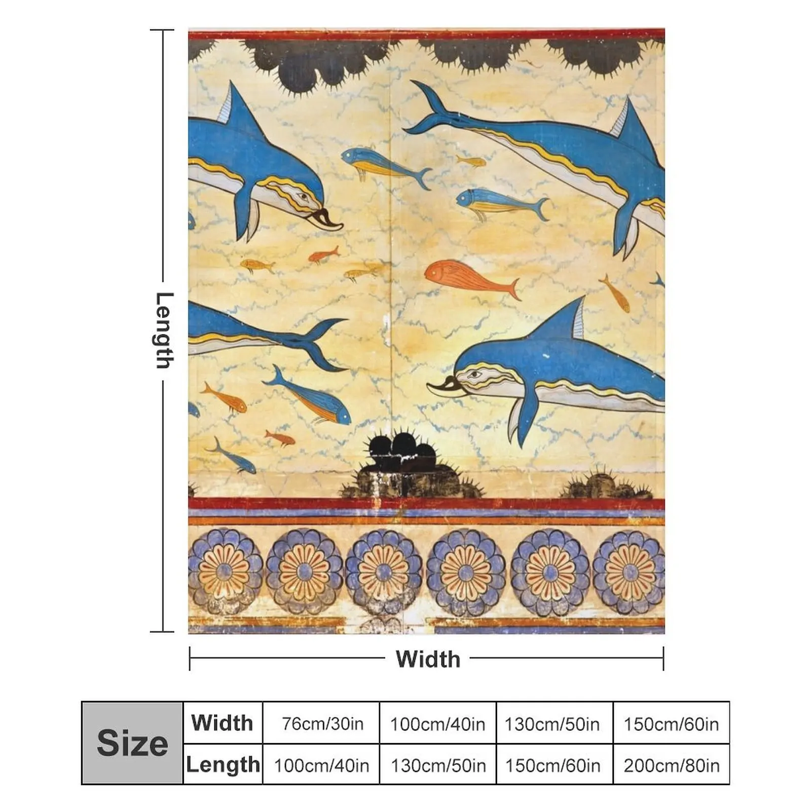 Новое одеяло с дельфинами Миноа декоративные одеяла для дивана