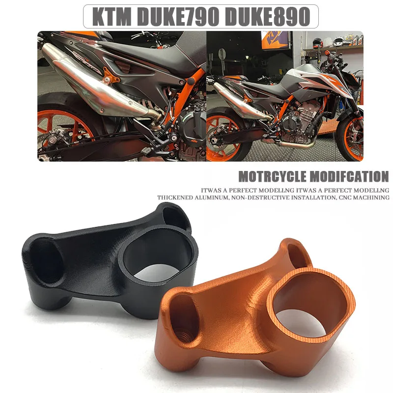 Soporte de suspensión para tubo de escape de motocicleta, soporte de anillo fijo para Duke 790, 890, DUKE 790, DUKE 890, DUKE790, accesorios