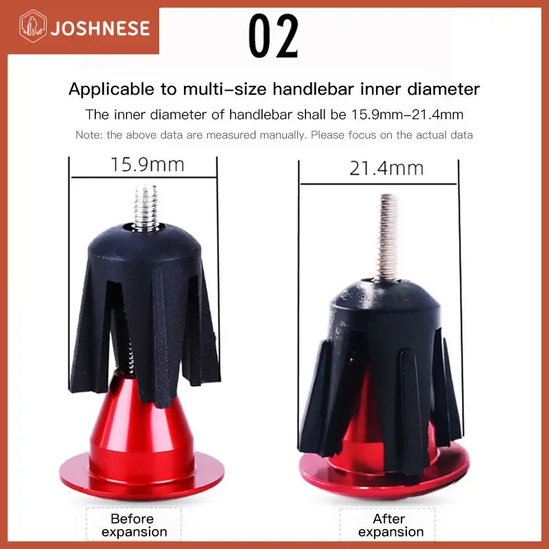 

Aluminum Alloy Bicycle Handlebar End Plugs Caps Road Mountain Bike MTB Grip Handle Bar End Cap Cycling Handlebar Accessory