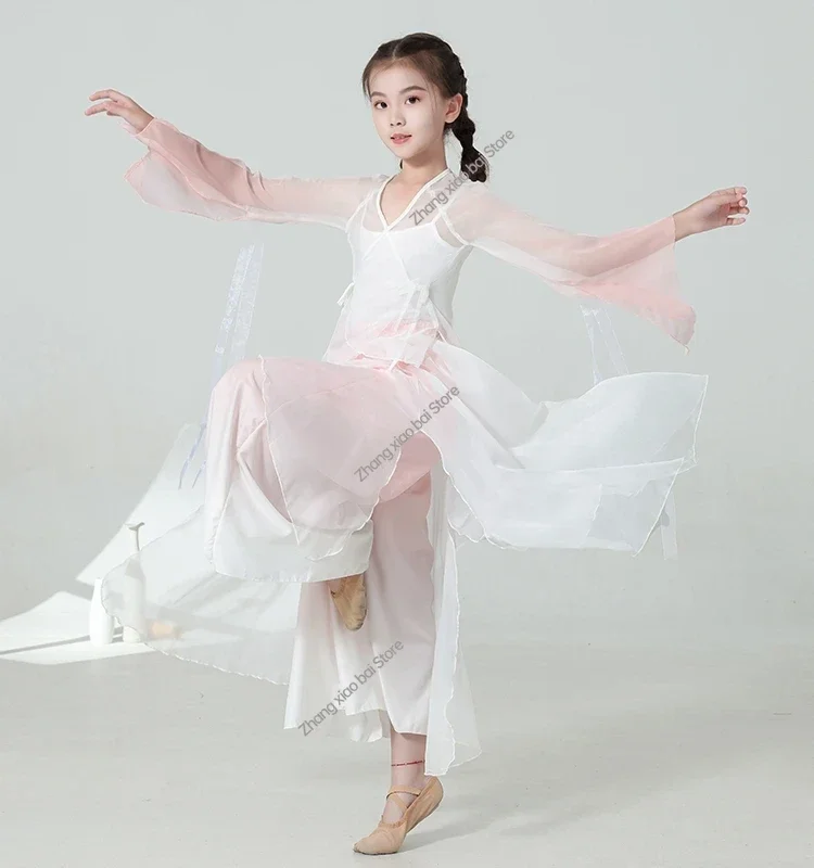 Классический танцевальный костюм для девочек сказочный Повседневное платье