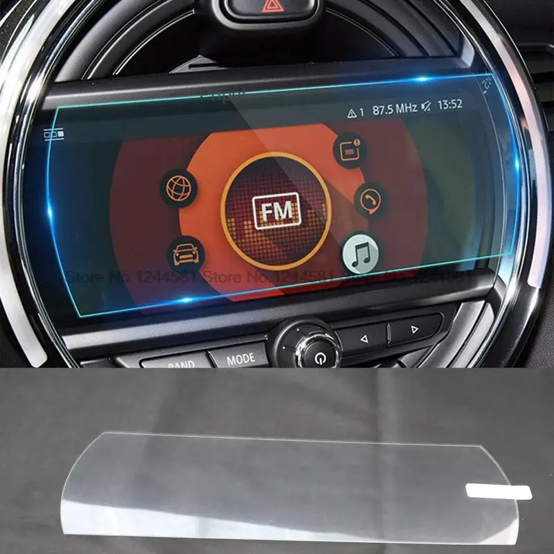 Защита экрана из закаленного стекла для Mini Cooper F55 F56 F57 F60 6,5 8,8 дюйма Защитная пленка для автомобильной GPS-навигационной панели приборной панели