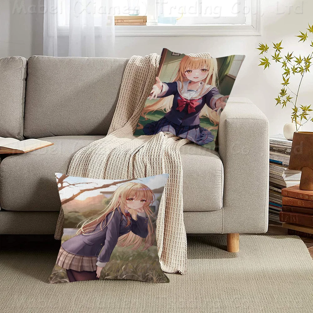 Shiina Mahiru Cushion Cover Pillowcase Upholstery Sofa Throw Pillow Home Decor Pillowcas
