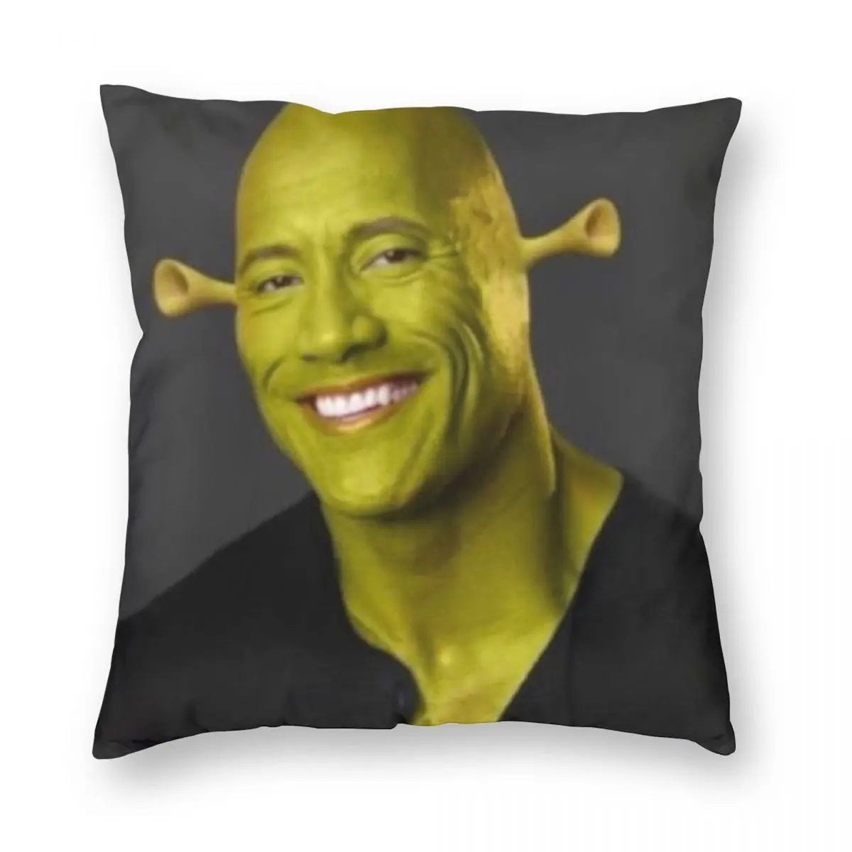 

High Quality Dwayne 'The Shrok Johnson Throw Pillow 100% Polyester Decor Pillow Case Home Cushion Cover 45*45cm