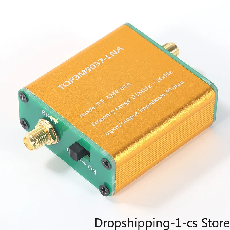 Усилитель радиосигнала полнодиапазонный малошумящий радиоусилитель 100–6 ГГц