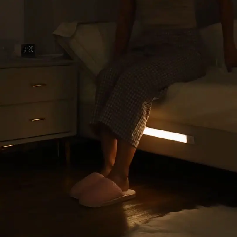 

Motion Sensor Bedroom Night Light Pir Detector Wireless Magnet Magnetic Battery Operated USB Rechargeable Parents Led Wall Lamp