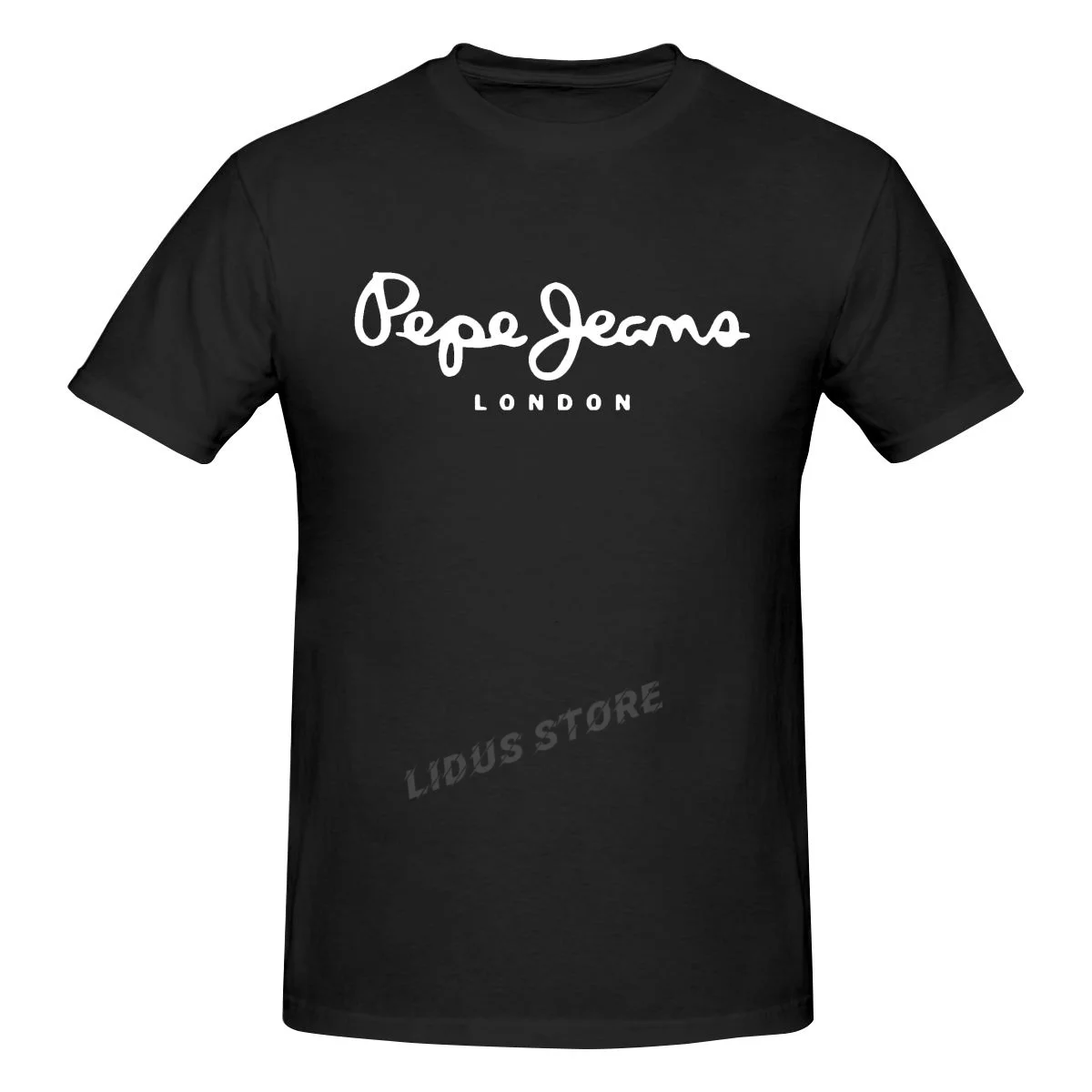 

Pepe-Jeans-London Logo T shirt Harajuku Clothing Short Sleeve Cotton Streetwear Graphic Tshirt Tees