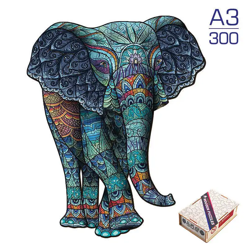 

Деревянные пазлы с рыбками для детей и взрослых, креативные деревянные головоломки с животными и рыбками, деревянные головоломки для взрос...