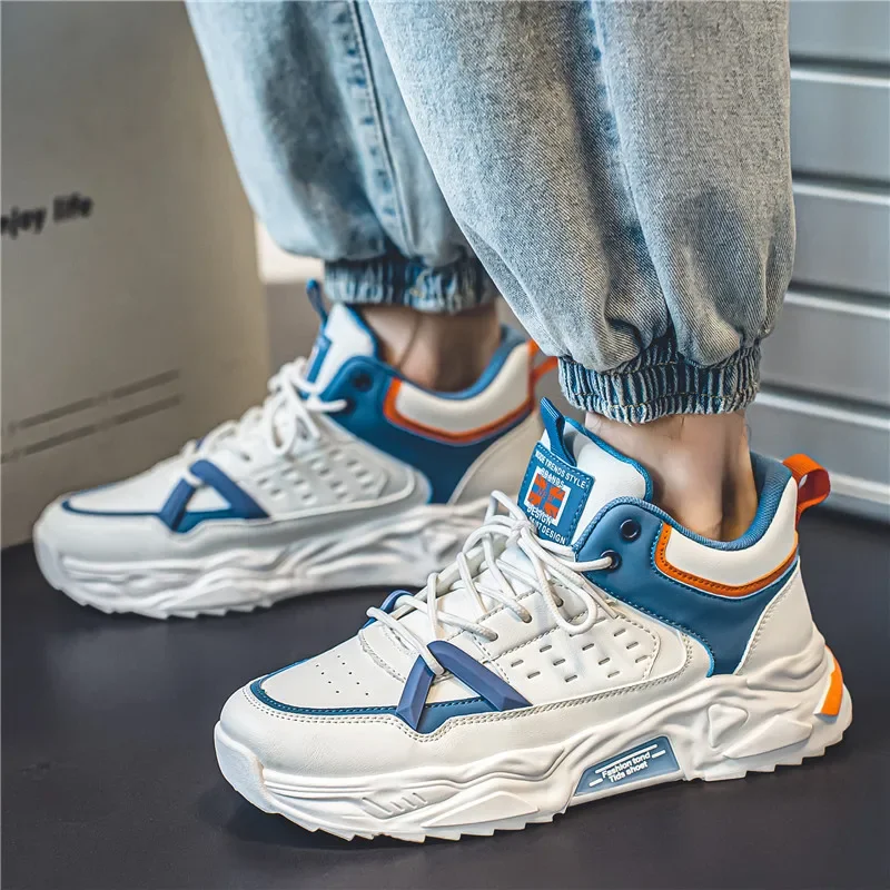 

2024 New Men's Sports Shoes Comfortable Casual Shoes Versatile Colored Men's Travel Shoes