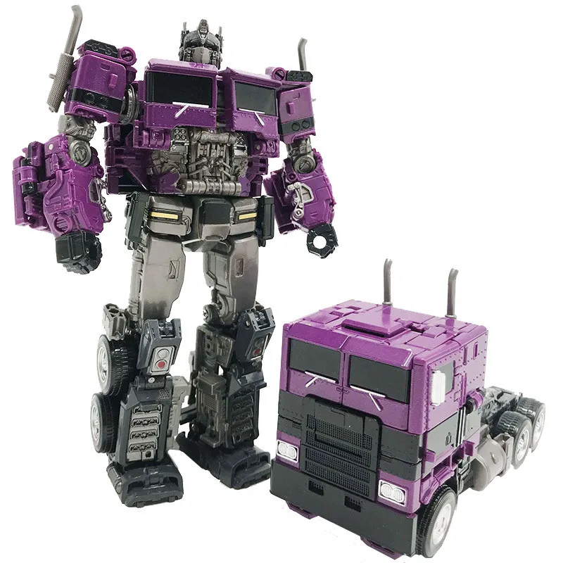 Transformation Toys OP BEE Znime Action Figures Cool Purple Robot H6001-4 Car Model Boy Gift