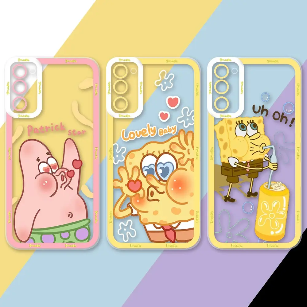 

S-Spongebob Patrick Star Case For VIVO Y73 Y53S Y51A Y33S Y33T Y21 Y30 Y30I Y21 Y21T Y21S Y21A Y20S Y20I Y12S Y15 Y12 2021 Cover