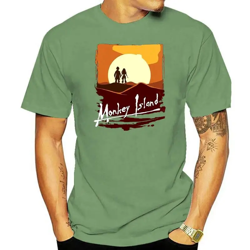 

Мужская футболка с изображением обезьянного острова апокалипсиса