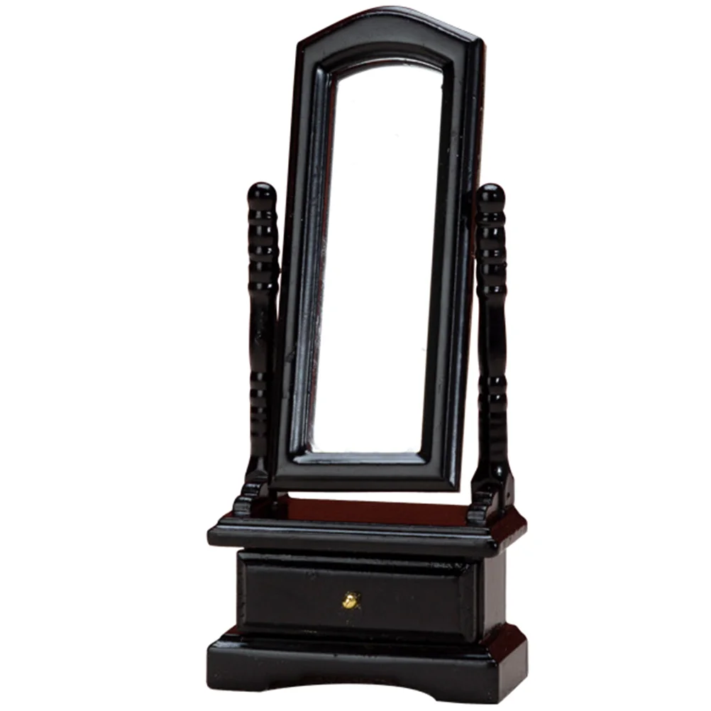 

Miniature House Dressing Mirror Model Mini House Accessory Room Furniture Toy