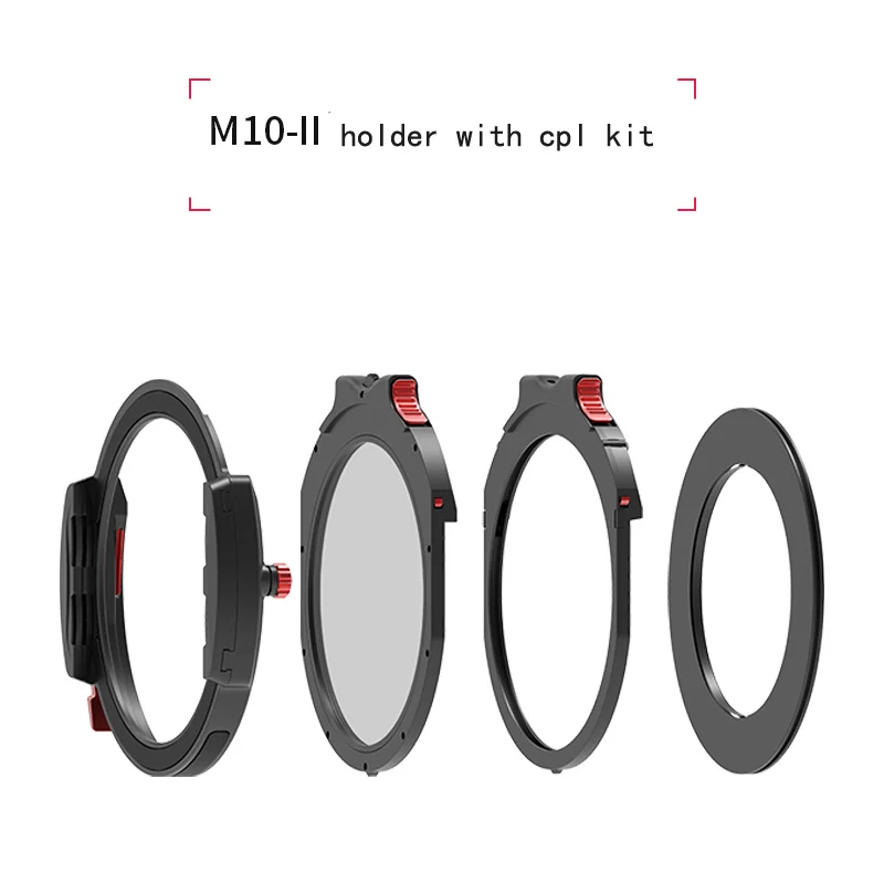 Haida M10-II 100 мм держатель фильтра CPL Для 52 55 58 62 67 72 77 82 дополнительная винтовая резьба
