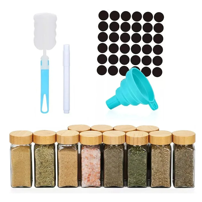 

Стеклянные банки для специй 120 мл