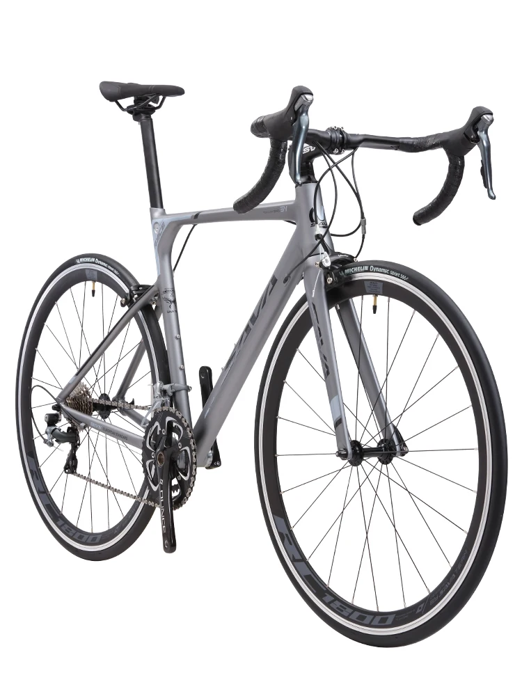 Дорожный велосипед из алюминиевого сплава 18 скоростей для мужчин и женщин R8