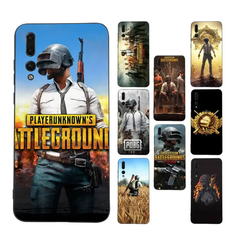

Pubg game Phone Case Soft Silicone Case For Huawei p 30lite p30 20pro p40lite P30 Capa