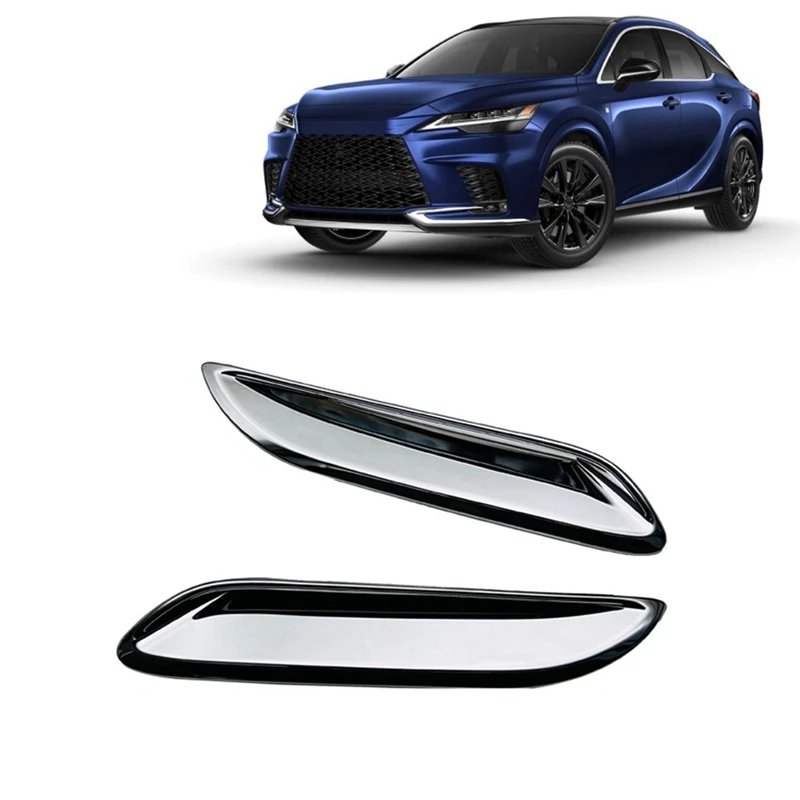 Для Lexus RX350 RX350H RX550H 2023 задняя боковая крышка воздухозаборника спойлер рамка