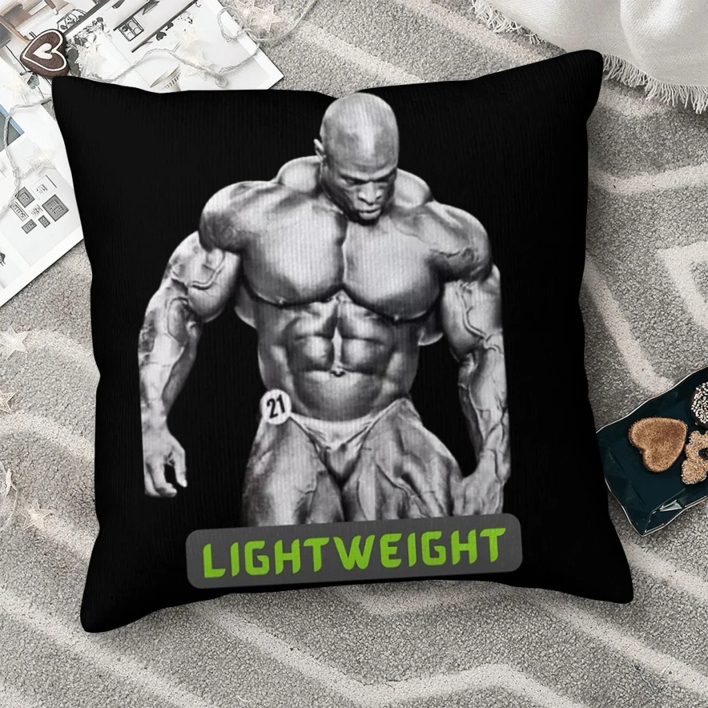 

Ronnie Coleman Lightweight Hug Pillowcase Ronnie Coleman Fit Exercise Backpack Cojines Garden DIY Printed Office Coussin Covers