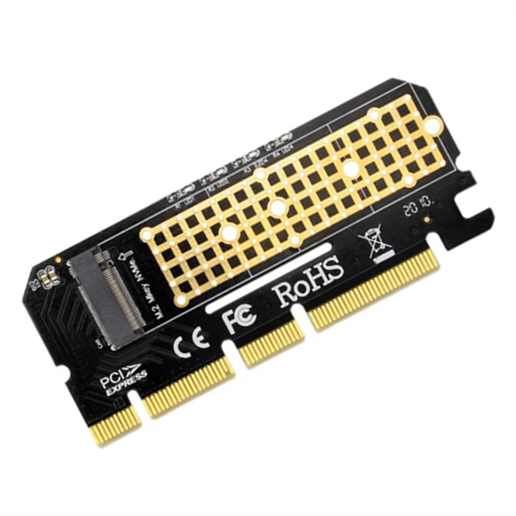 

PCI-E X16 M.2 Expansion Card Universal Professional Extender Part NVMe Adapter Cards Computer Fitting Desktop Connector