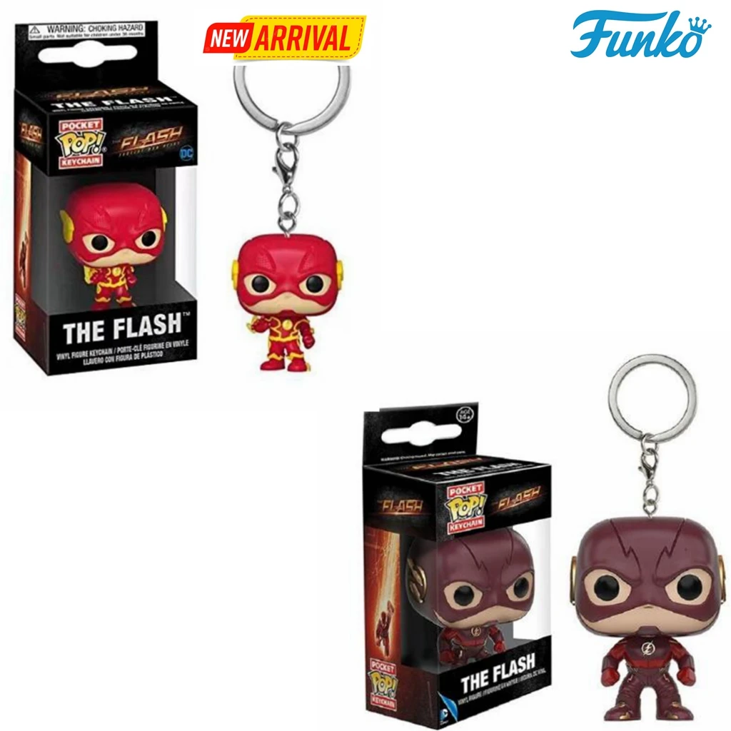 Игрушка-брелок Funko Pop, DC COMICS, Лига справедливости, флешка, ПВХ фигурки, коллекционные модели игрушек для детей